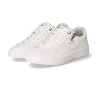 Tamaris Sneaker 1-23709-44 100 Damen Low Top Frauen Leder M2370944 Weiss, Schuhgröße:37 EU