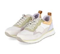 Tamaris Low Sneaker - Gr. 39 - Beige - Synthetik, Leder & Textil