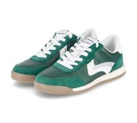 Tamaris Damen Low-Top Sneaker, Frauen Halbschuhe,Freizeit,sportlich,Halbschuhe,straßenschuhe,Strassenschuhe,Sportschuhe,Green,39 EU