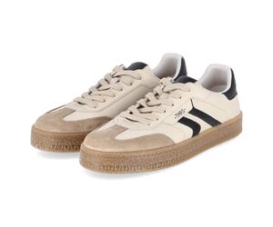 Tamaris Low Sneaker - Gr. 41 - Beige - Glattleder