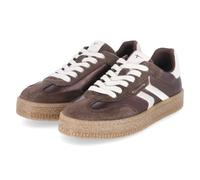 Tamaris Damen Sneaker Leder, braun, 41 EU