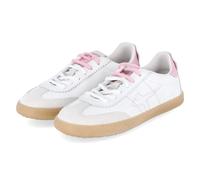 Tamaris Low Sneaker - Gr. 42 - Weiß - Leder und Synthetik