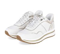 Tamaris Low Sneaker Weiß - Gr. 41 - Textil