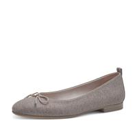 Tamaris Damen Ballerinas Textil Vegan; Rose Glam/rosa; 37