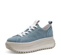 Tamaris Schnürer Damen Vegan sportlich blau,EU 39