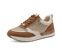 Tamaris Damen Sneaker Low, braun, 37 EU