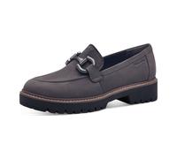 Slipper TAMARIS Gr. 39, grau (dunkelgrau) Damen Schuhe (29756930-39) dunkelgrau