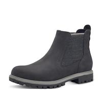 Tamaris Damen Chelsea Leder bequem; DARK GREY, EU 41