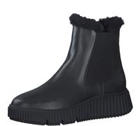 Tamaris Damenschuhe Klassische Stiefeletten BLACK LEATHER BLACK LEATHER - Gr. - 36
