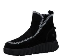 Tamaris Damen Boots Leder Winter gefüttert; BLACK/schwarz; 39 EU