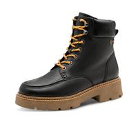 Damen-Stiefel BLACK LEATHER - Gr. - 40