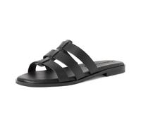 Tamaris Damen Pantoletten, Frauen Clogs, Pantoletten,TOUCHit-Fußbett,blau,grau,Navy,Amazon,Leder,Weiss,Rose,Touch-it,Black Leather,39 EU