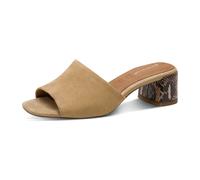 Damen-Pantolette TAN COMB - Gr. - 41