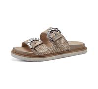 Damen-Pantolette TAUPE - Gr. - 37