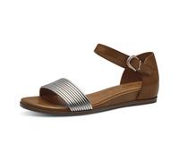 Tamaris Damenschuhe Riemchensandalen COGNAC COMB COGNAC COMB - Gr. - 41