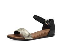 Tamaris Damenschuhe Riemchensandalen BLACK COMB BLACK COMB - Gr. - 36