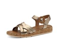 Tamaris Sandalette Damen Bequem metallic,EU 42