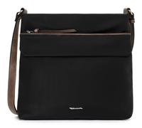 Umhängetasche TAMARIS "Umhängetasche TAS Margitta", Damen, Gr. B/H/T: 27cm x 26cm x 5cm 0, schwarz (schwarz 100), Polyester, Taschen Umhängetasche (79562710-0) schwarz 100