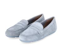 Tamaris Mokassins - Gr. 40 - Blau - Rauleder