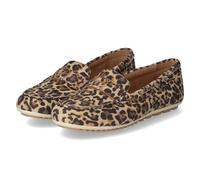 Tamaris Damen Moccassin flach Leder, braun, 41 EU