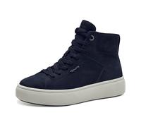 Tamaris Damen Sneaker Leder Wechselfußbett; NAVY, EU 37