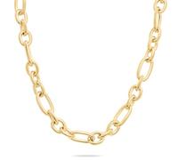 Tamaris Necklace - Halskette im Chunky Look aus Edelstahl - IP Gold - Gliederkette verstellbar bis 45 cm - wasserfest & hautfreundlich