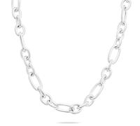 Tamaris Necklace - Halskette im Chunky Look aus Edelstahl - Silber - Gliederkette verstellbar bis 45 cm - wasserfest & hautfreundlich