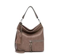 Tamaris Nele Damen Schultertasche Synthetik grau