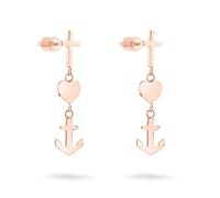 Tamaris Ohrstecker Damen roségold, ONE SIZE