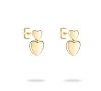Tamaris Ohrstecker TJ-0628-E-14 Bold Hearts Edelstahl IP Gold Damen