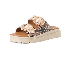 Tamaris PanPlatReptilKombi für Damen, beige, Größe 39 EU