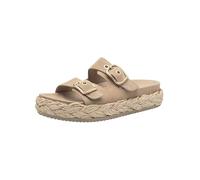 Tamaris Damenschuhe Klassische Pantoletten TAN TAN - Gr. - 41