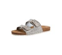 Tamaris Pantolette Damen Flach metallic,EU 38