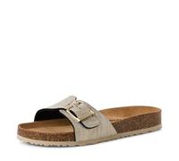 Damen-Pantolette LIGHT GOLD STRUCTURE - Gr. - 42