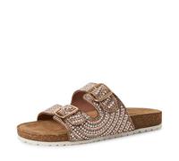 Tamaris Pantolette Damen Flach rosa,EU 37