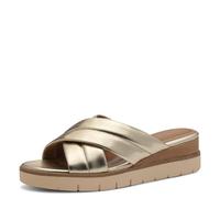 Tamaris Pantolette Damen Keilabsatz metallic,EU 39
