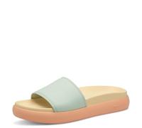 Tamaris Pantolette Damen Vegan Flach Grün Größe 39
