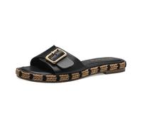 Tamaris Damen Pantolette TOUCHit-Fußbett komfortables Futter Schwarz Größe 41