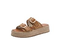 Tamaris Da.-Pantolette für Damen, braun, Größe 38 EU