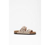 Tamaris Damen Fußbett Pantolette flach, beige, 40 EU