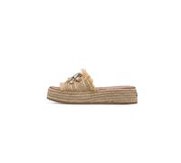 Damen-Pantolette BEIGE - Gr. - 39