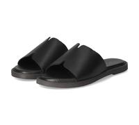 Tamaris Damen Mules-Pantoletten Leder Sommer Schwarz Größe 38