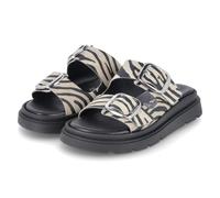 Tamaris Damen Klassische Ballerinas, TOUCHit-Fußbett, Comfort Lining, Slip-ons, Zebra, 41 EU
