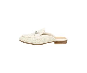 Tamaris Pantoletten Lederimitat/Textil Ivory - 39