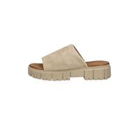 Tamaris Pantoletten Veloursleder Tan - 39