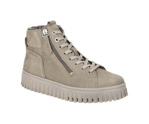 Tamaris Plateau Boots grau Nubuck 1-25206-43 - Größe 37