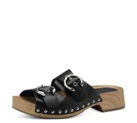 Tamaris Damenschuhe Klassische Pantoletten BLACK BLACK - Gr. - 40
