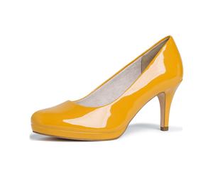 Tamaris Plateau Pumps - 1-1-22444-24 für Damen, gelb, Größe 37 EU