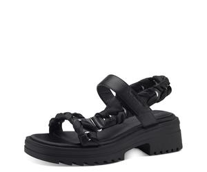 Tamaris Plateau Sandaletten - 1-1-28705-20 für Damen, schwarz, Größe 41 EU