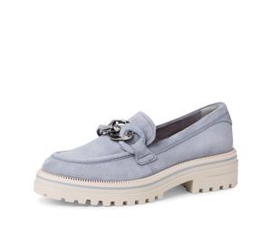 Tamaris Plateau Slipper - 1-1-24707-20 für Damen, blau, Größe 40 EU